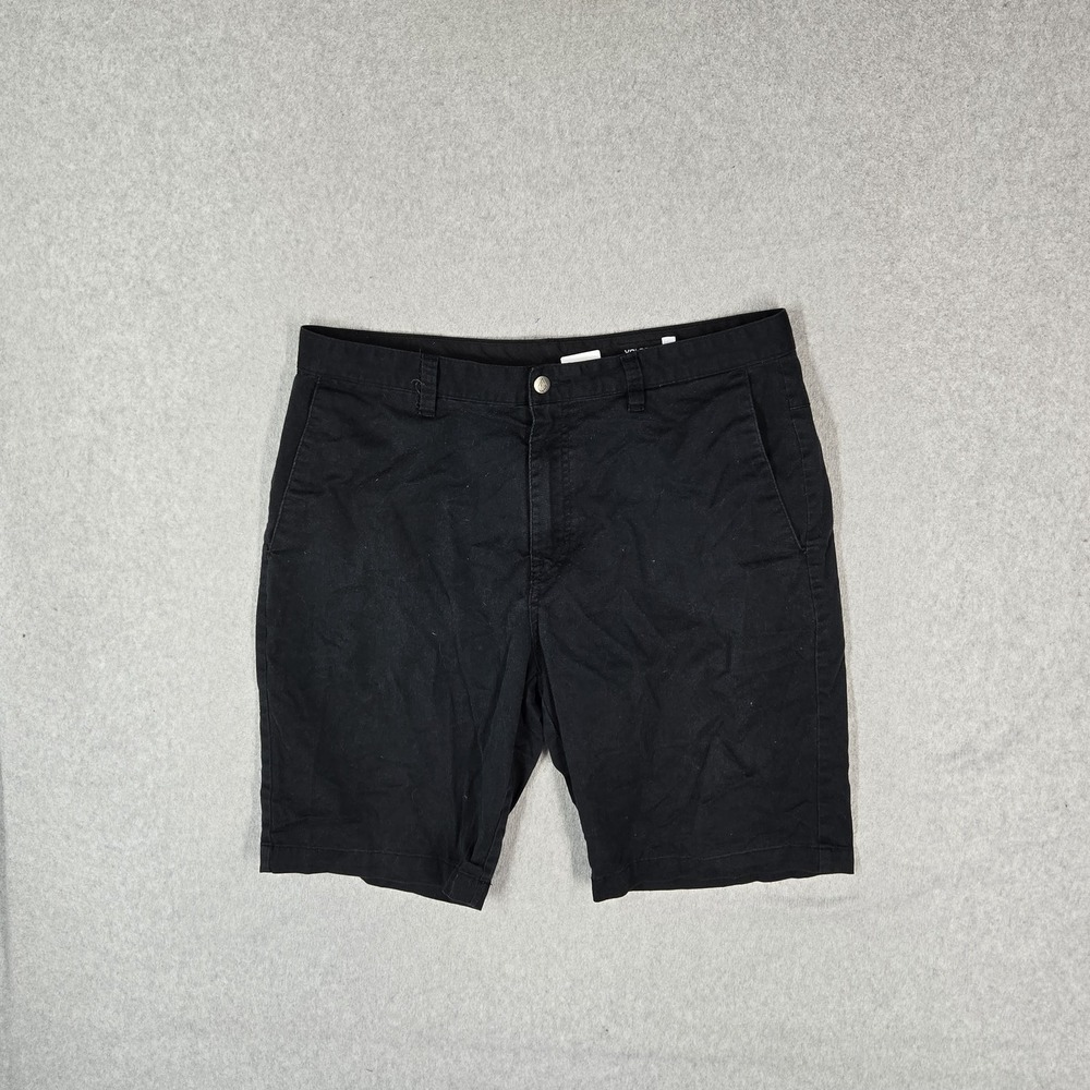 Volcom Men Shorts 36 Black Chino Casual Logo Skater